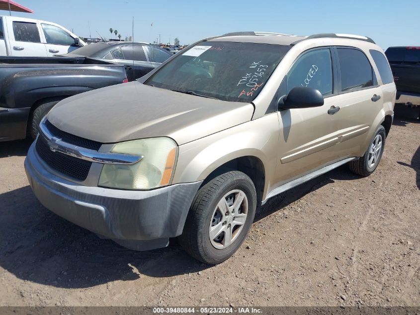 2005 Chevrolet Equinox Ls VIN: 2CNDL13FX56053653 Lot: 39480844