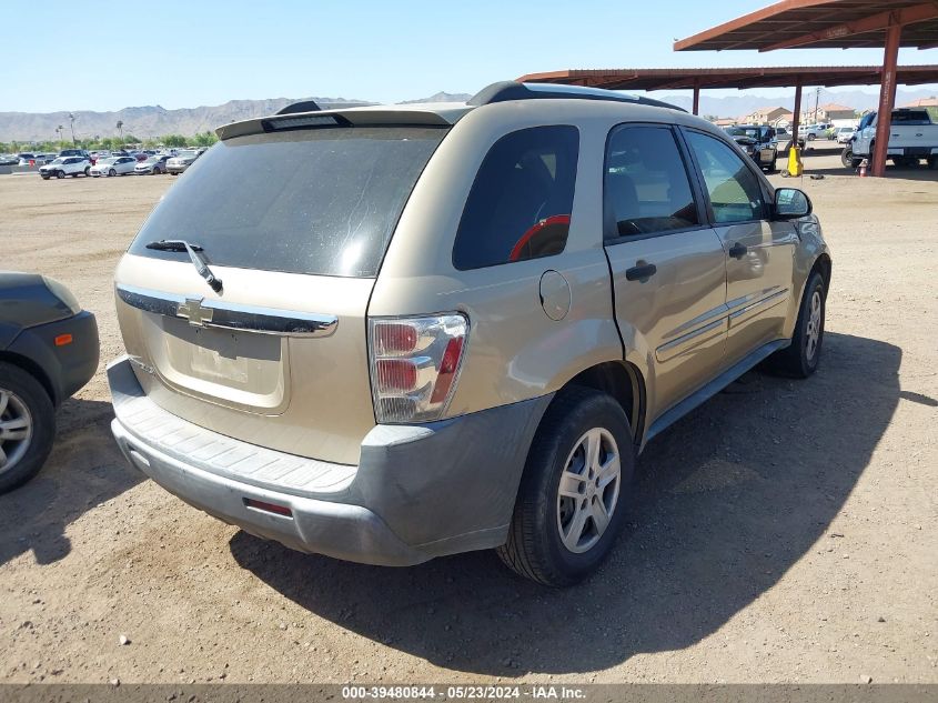 2005 Chevrolet Equinox Ls VIN: 2CNDL13FX56053653 Lot: 39480844