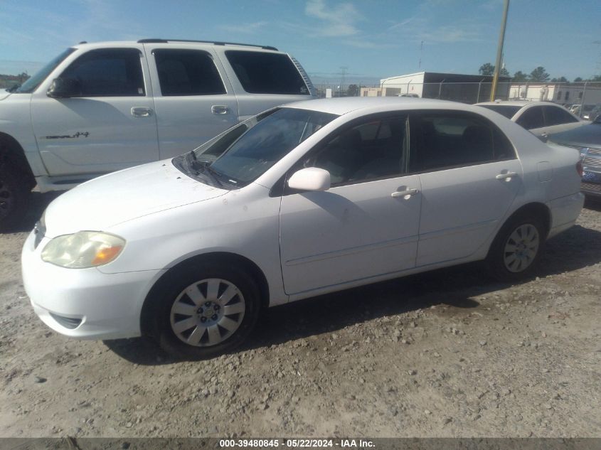 2004 Toyota Corolla Le VIN: 2T1BR32E64C289700 Lot: 39480845