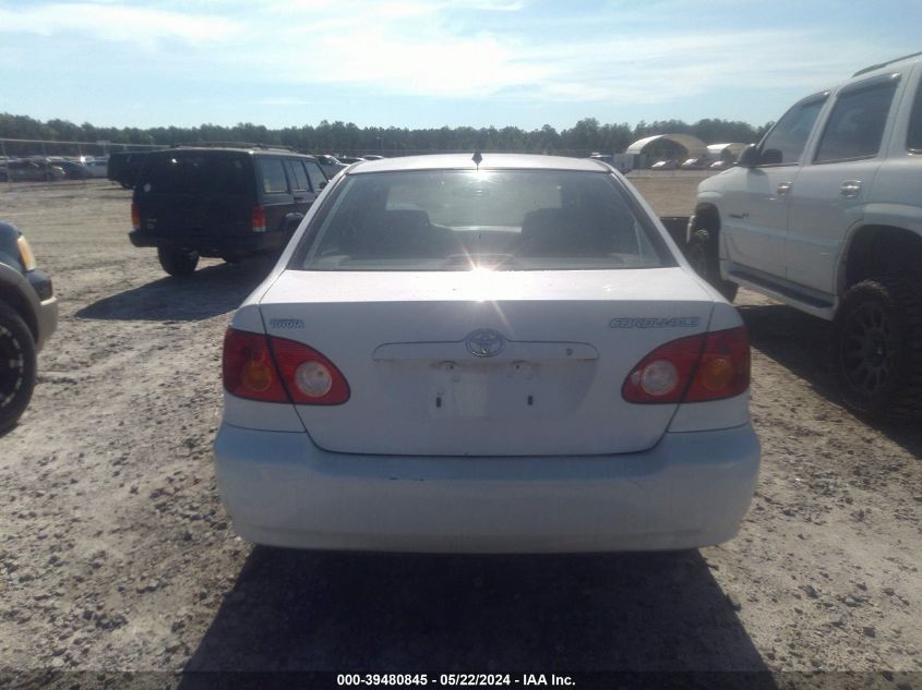 2004 Toyota Corolla Le VIN: 2T1BR32E64C289700 Lot: 39480845