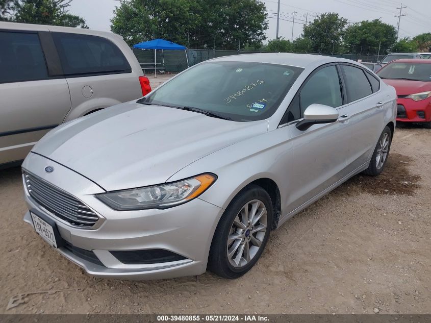 2017 Ford Fusion Se VIN: 3FA6P0H78HR375224 Lot: 40422972