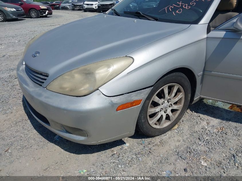 2003 Lexus Es 300 VIN: JTHBF30G930108593 Lot: 39480871