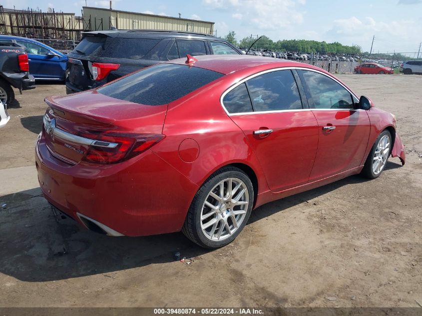 2014 Buick Regal Gs VIN: 2G4GT5GX1E9250104 Lot: 39480874