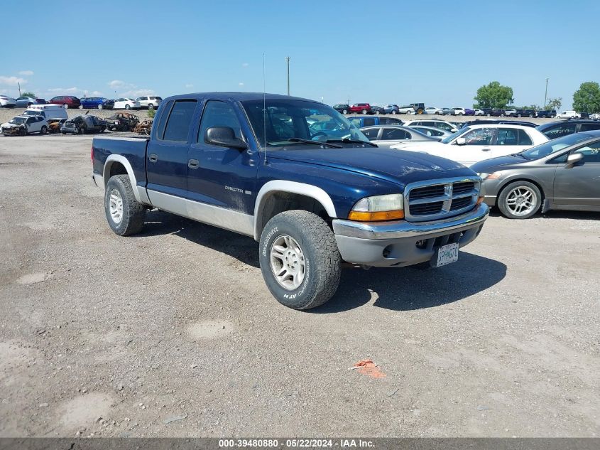 2001 Dodge Dakota Slt/Sport VIN: 1B7HG2AZ21S274555 Lot: 39480880