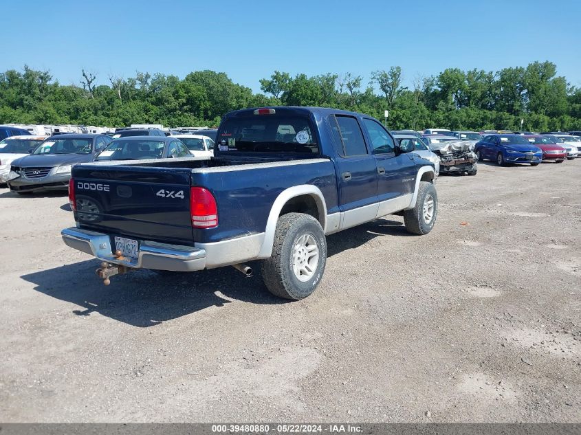 2001 Dodge Dakota Slt/Sport VIN: 1B7HG2AZ21S274555 Lot: 39480880