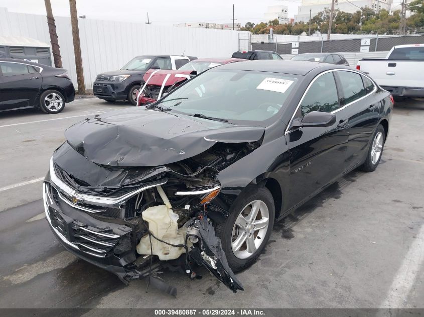 2020 Chevrolet Malibu Fwd 1Fl VIN: 1G1ZC5STXLF114410 Lot: 39480887