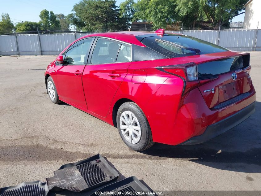 2022 Toyota Prius Le VIN: JTDKAMFU2N3158434 Lot: 39480890