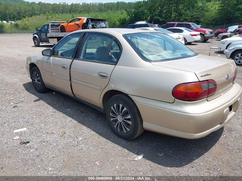 2003 Chevrolet Malibu VIN: 1G1ND52J83M638919 Lot: 39480906