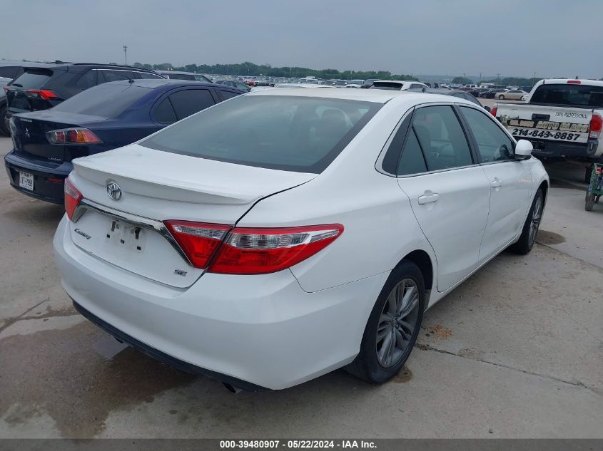 2017 Toyota Camry Se VIN: 4T1BF1FKXHU734537 Lot: 39480907