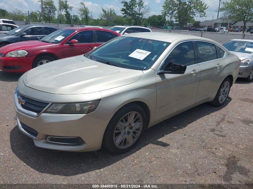 2014 Chevrolet Impala 1Ls VIN: 2G11Y5SL2E9139747 Lot: 39480915