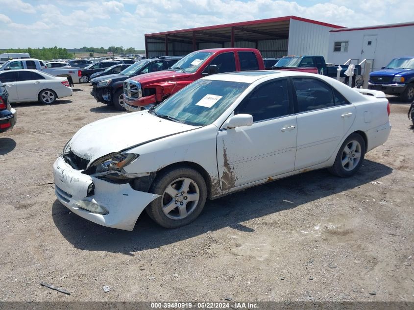 2002 Toyota Camry Se V6 VIN: 4T1BF32K92U015207 Lot: 39480919