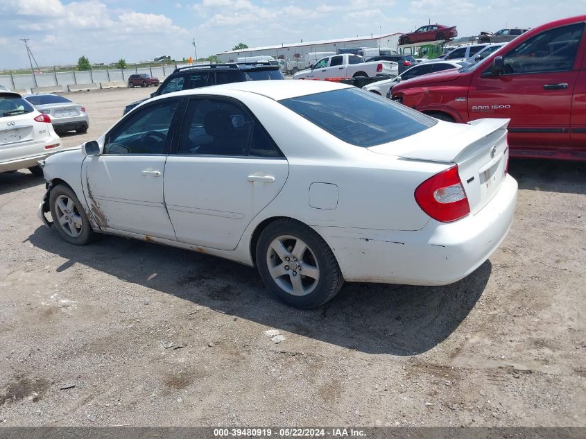 2002 Toyota Camry Se V6 VIN: 4T1BF32K92U015207 Lot: 39480919