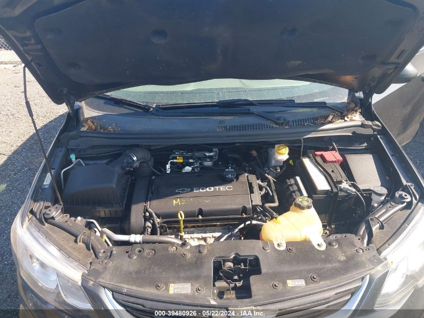 2017 Chevrolet Sonic Lt Auto VIN: 1G1JD5SH5H4124934 Lot: 39480926