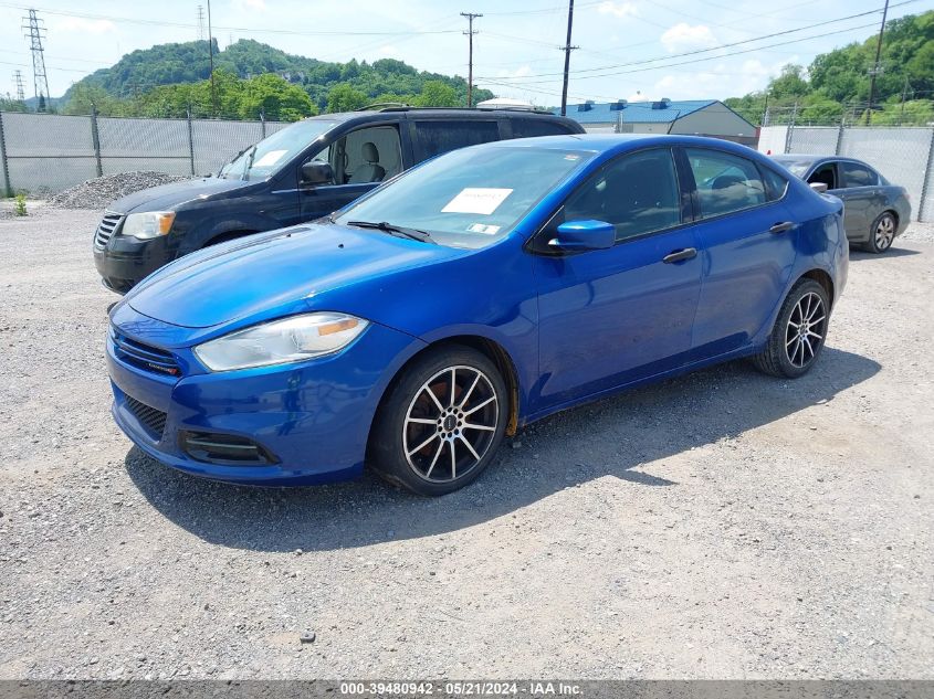 2013 Dodge Dart Se VIN: 1C3CDFAA5DD332370 Lot: 39480942