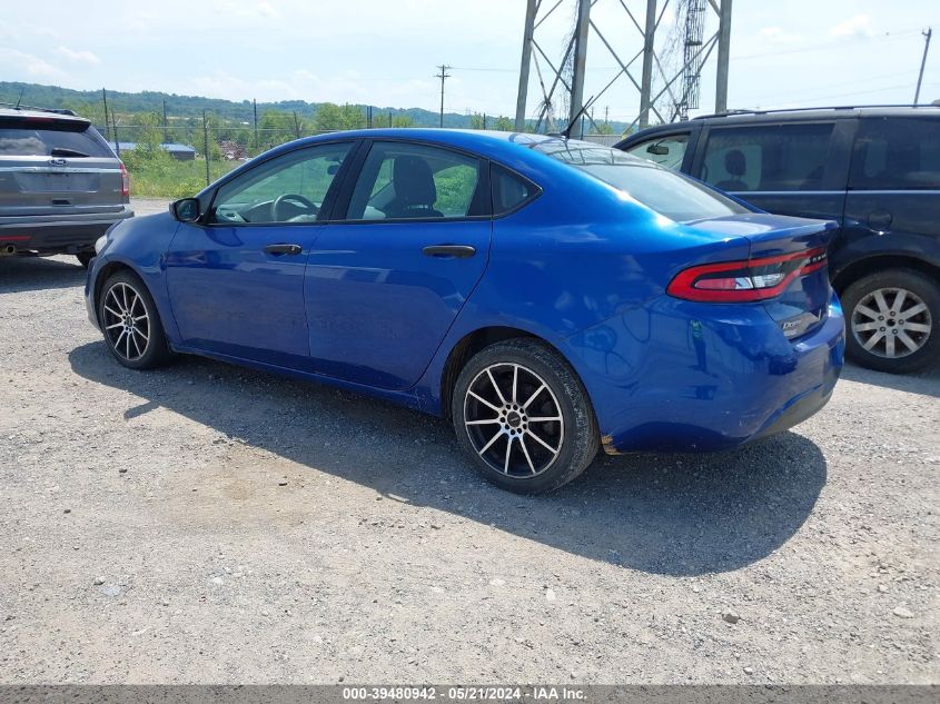 2013 Dodge Dart Se VIN: 1C3CDFAA5DD332370 Lot: 39480942