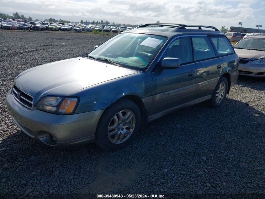 2001 Subaru Outback Limited VIN: 4S3BH686316642420 Lot: 39480943