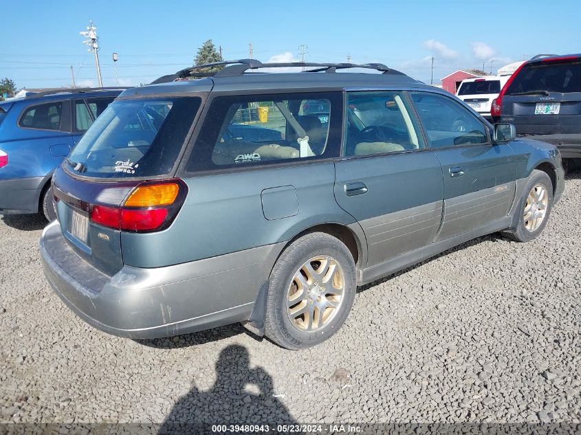 2001 Subaru Outback Limited VIN: 4S3BH686316642420 Lot: 39480943