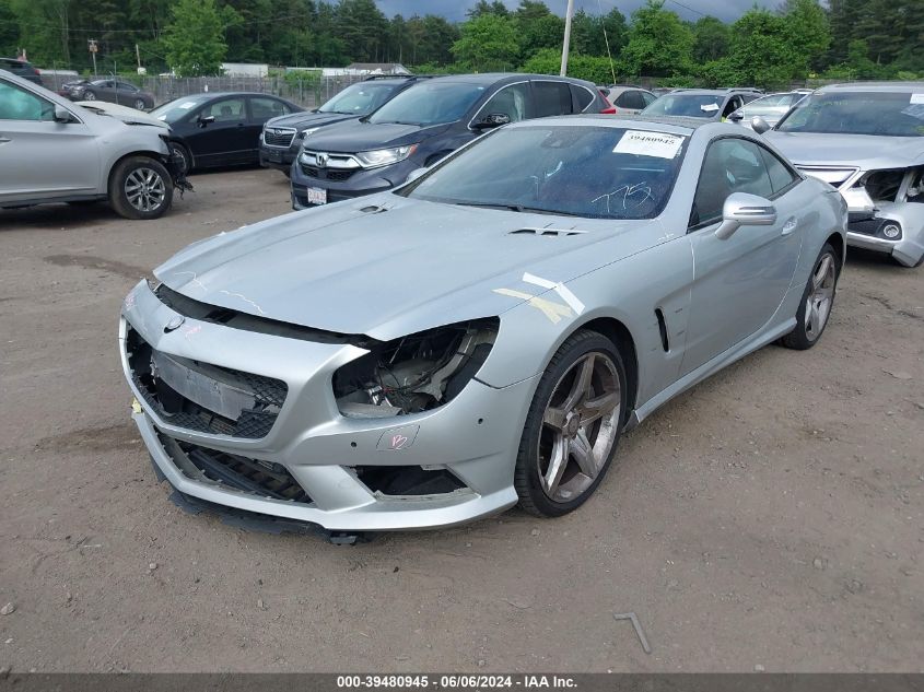 2013 Mercedes-Benz Sl 550 VIN: WDDJK7DA2DF015666 Lot: 39480945