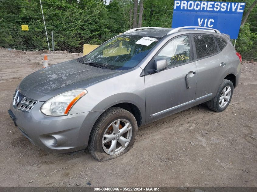 2011 Nissan Rogue Sv VIN: JN8AS5MV7BW664835 Lot: 40789927