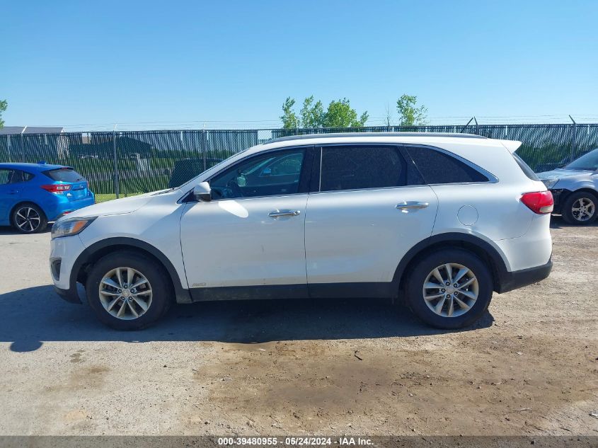 2017 Kia Sorento 3.3L Lx VIN: 5XYPGDA50HG187905 Lot: 39480955