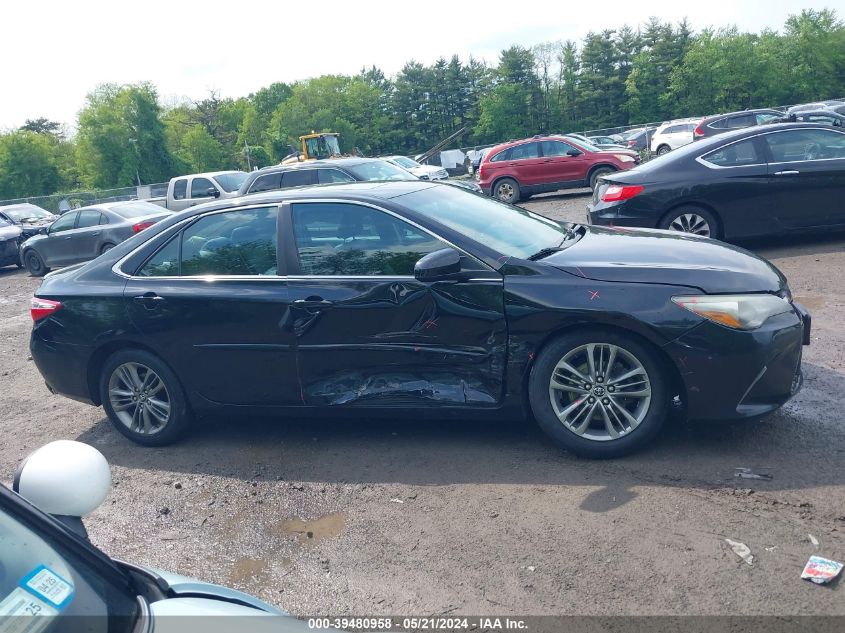 2016 Toyota Camry Se VIN: 4T1BF1FK7GU149820 Lot: 39480958