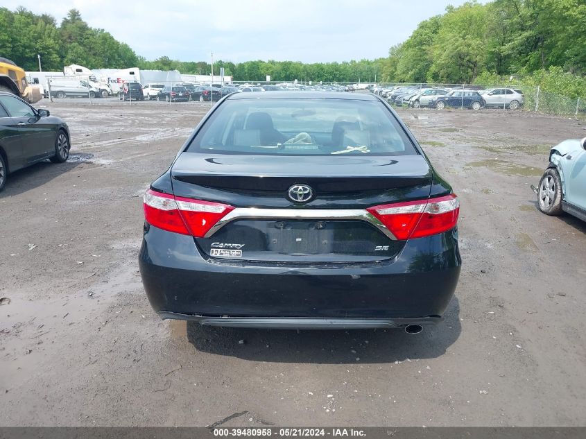 2016 Toyota Camry Se VIN: 4T1BF1FK7GU149820 Lot: 39480958