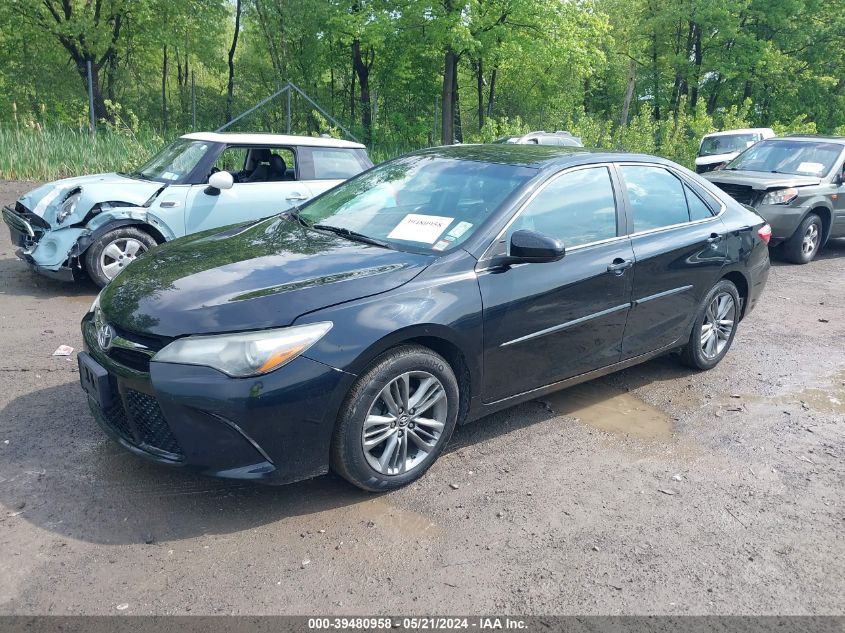 2016 Toyota Camry Se VIN: 4T1BF1FK7GU149820 Lot: 39480958