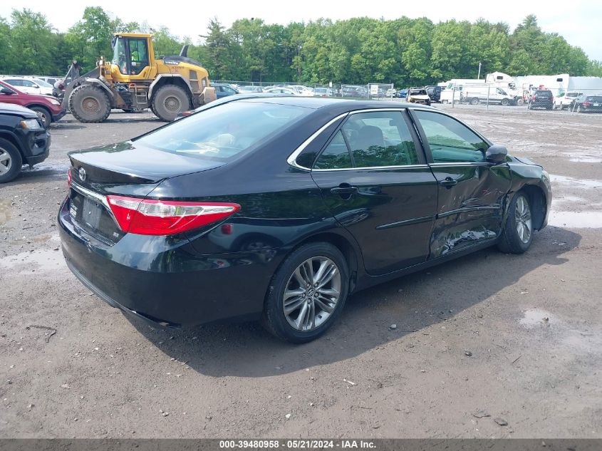 2016 Toyota Camry Se VIN: 4T1BF1FK7GU149820 Lot: 39480958