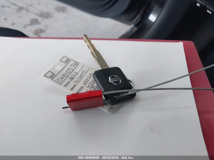 2012 Nissan Versa 1.8 S VIN: 3N1BC1CP5CK810576 Lot: 39480959