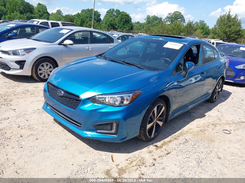 2018 Subaru Impreza 2.0I Sport VIN: 4S3GKAL61J3619219 Lot: 39480969