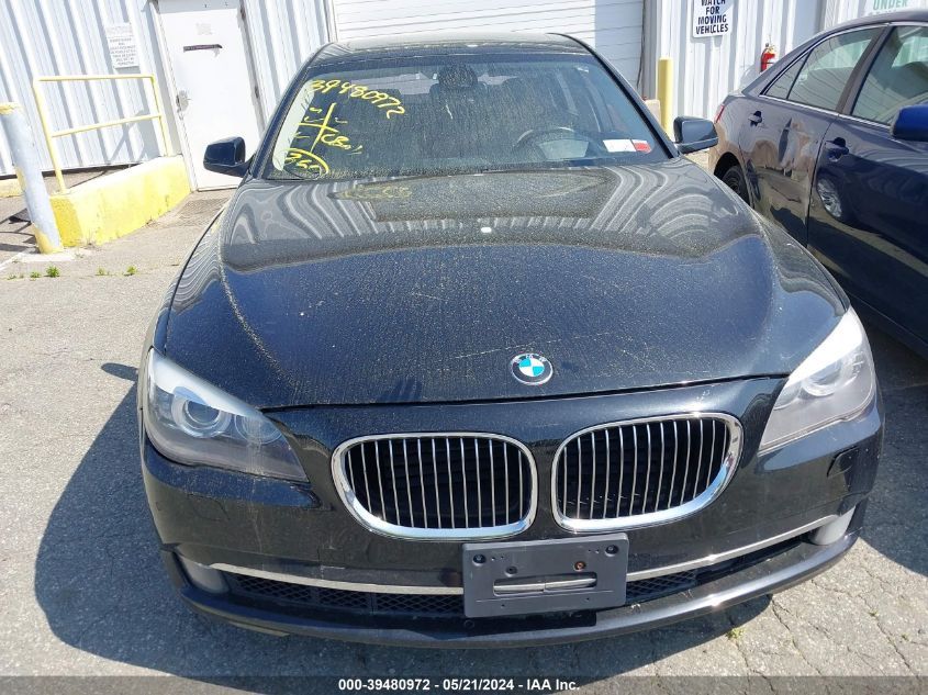 2011 BMW 750Li xDrive VIN: WBAKC8C52BC433002 Lot: 39480972