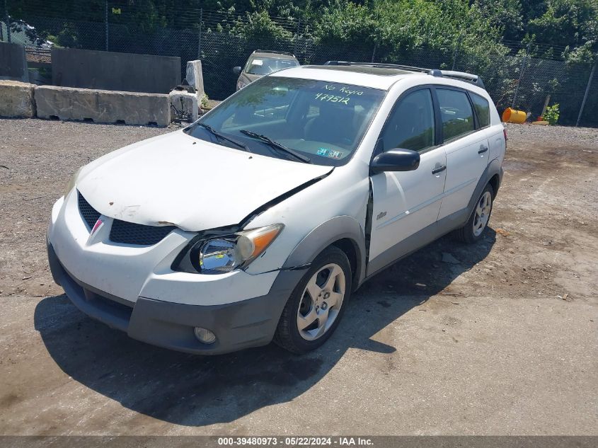 2003 Pontiac Vibe VIN: 5Y2SL62803Z479512 Lot: 39480973