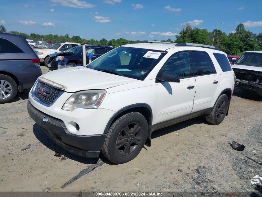 2011 GMC Acadia Sl VIN: 1GKKVNED4BJ178952 Lot: 39480976