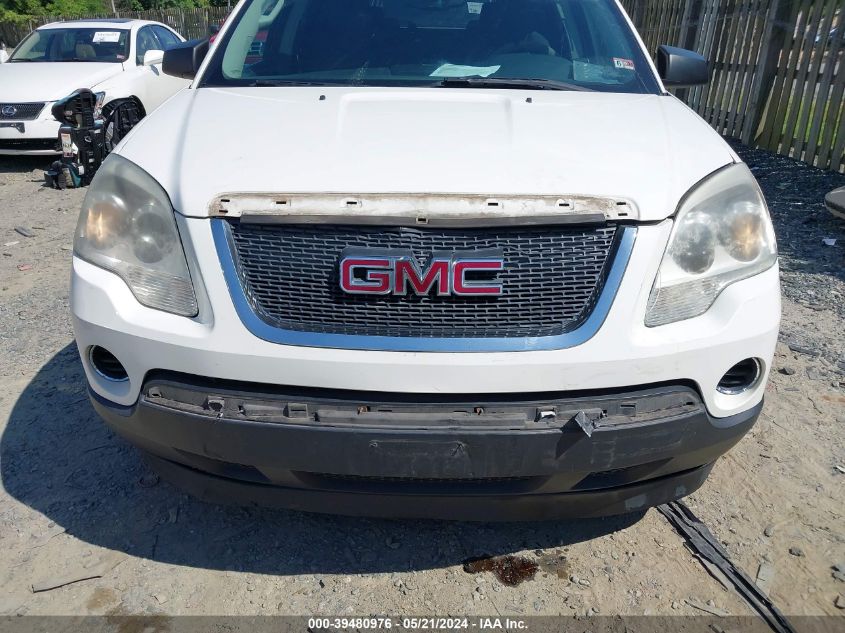 2011 GMC Acadia Sl VIN: 1GKKVNED4BJ178952 Lot: 39480976