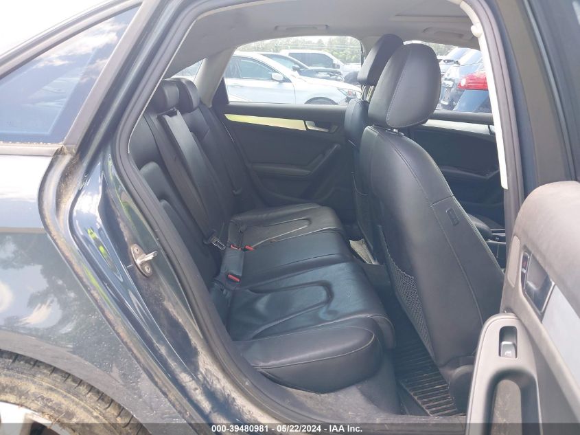 2009 Audi A4 2.0T Premium VIN: WAULF78K29N046713 Lot: 39480981