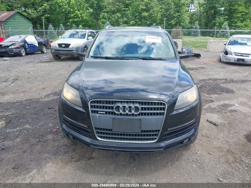 2009 Audi Q7 3.6 5 Passenger/3.6 Premium VIN: WA1AY74L19D016945 Lot: 39480989