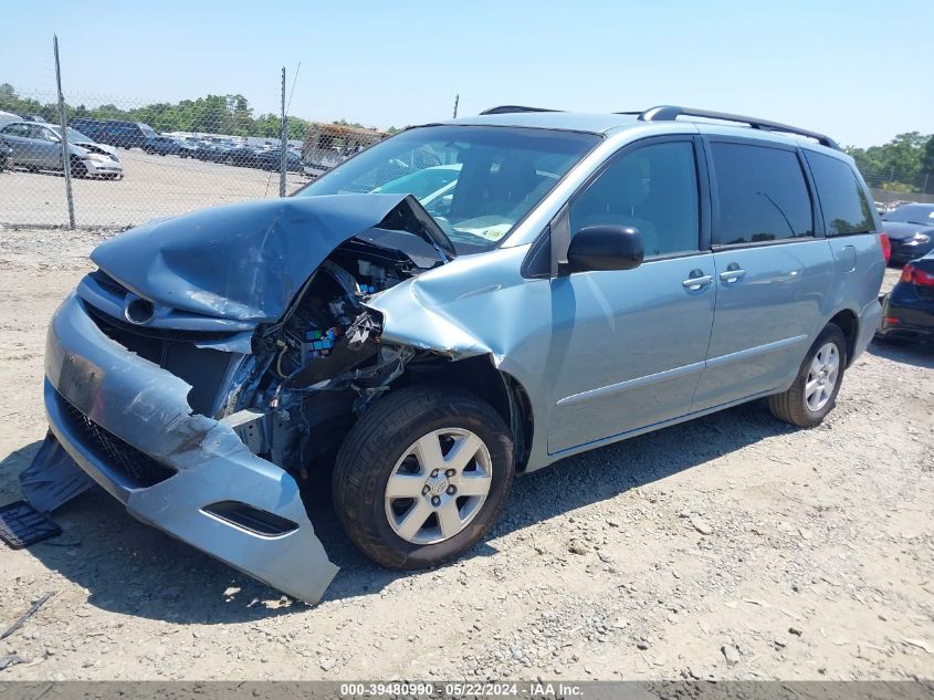 2008 Toyota Sienna Le VIN: 5TDZK23C88S169274 Lot: 39480990