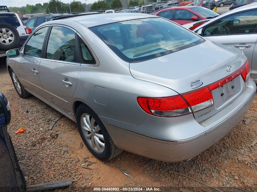 2006 Hyundai Azera Limited/Se VIN: KMHFC46F46A087937 Lot: 39480992