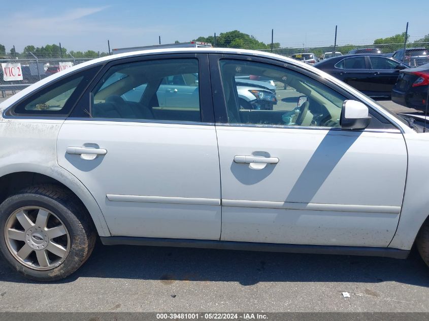 2005 Ford Five Hundred Se VIN: 1SAHP26105G184743 Lot: 39481001