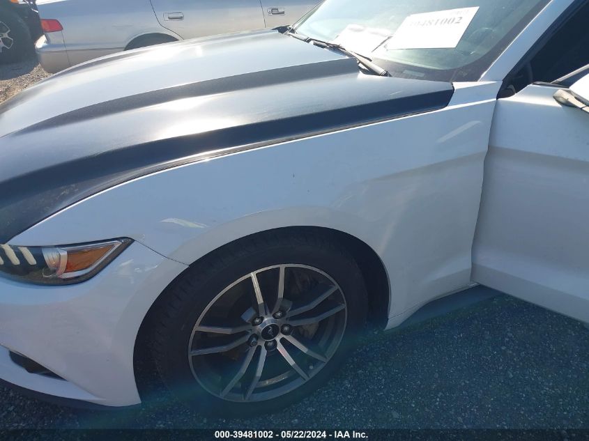 2016 Ford Mustang Ecoboost VIN: 1FA6P8TH1G5326737 Lot: 39481002