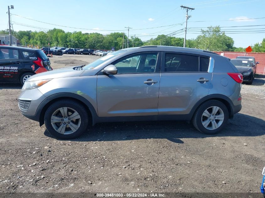 2011 Kia Sportage Lx VIN: KNDPB3A25B7088564 Lot: 39481003