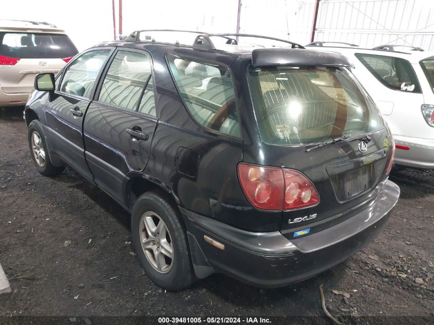 1999 Lexus Rx 300 VIN: JT6HF10U0X0079827 Lot: 39481005