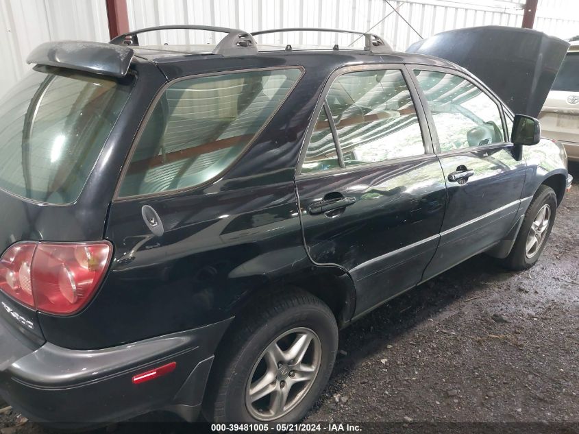 1999 Lexus Rx 300 VIN: JT6HF10U0X0079827 Lot: 39481005