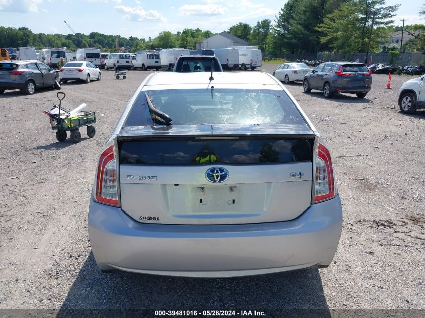 2015 Toyota Prius Two VIN: JTDKN3DU3F0459301 Lot: 39481016