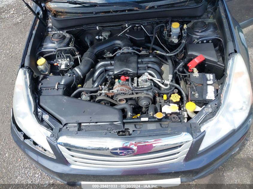 2012 Subaru Outback 3.6R Limited VIN: 4S4BRDJC2C2262637 Lot: 39481033