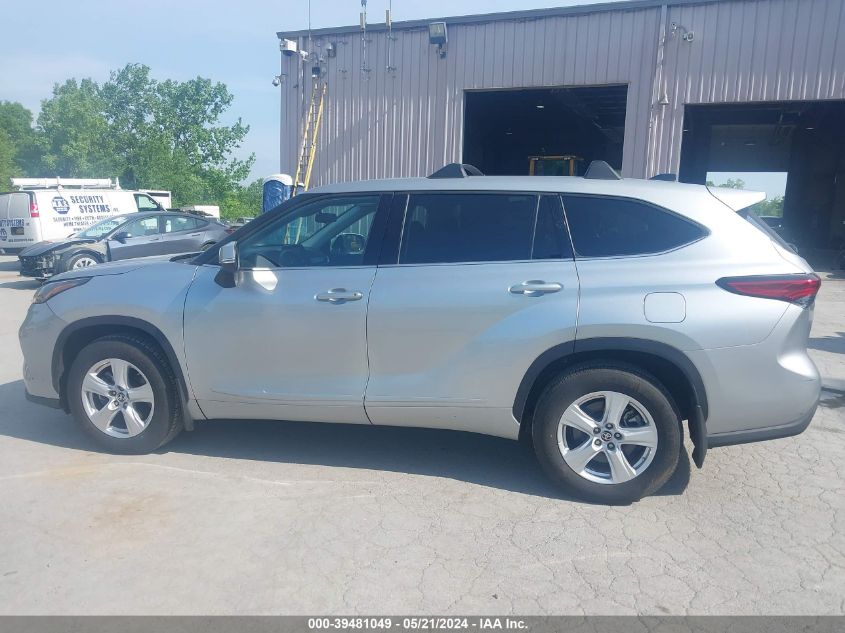 2022 TOYOTA HIGHLANDER LE - 5TDBZRBH8NS250032