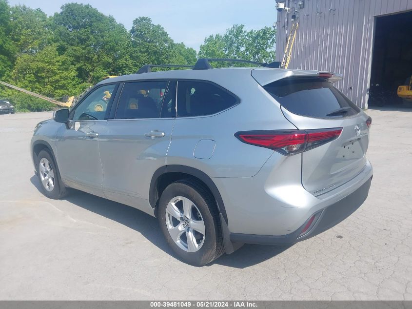 2022 TOYOTA HIGHLANDER LE - 5TDBZRBH8NS250032