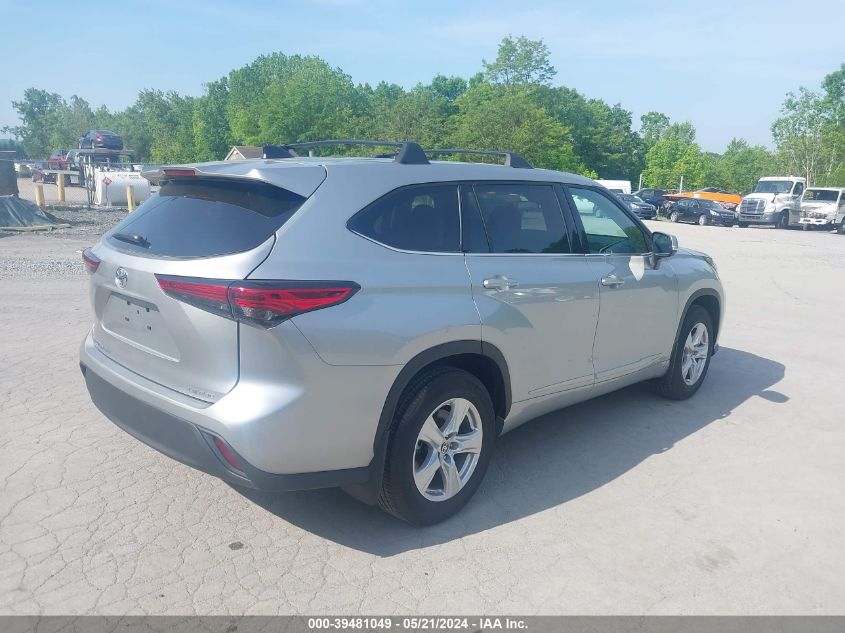 2022 TOYOTA HIGHLANDER LE - 5TDBZRBH8NS250032