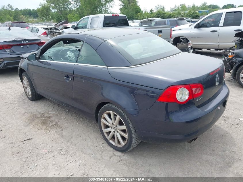 2009 Volkswagen Eos Komfort VIN: WVWBA71F09V021061 Lot: 39481057