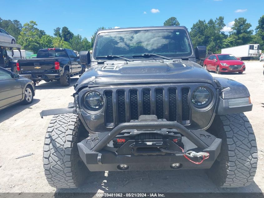 2018 Jeep Wrangler Unlimited Rubicon 4X4 VIN: 1C4HJXFG0JW209914 Lot: 39481062